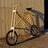 Минималистички велосипед направен од бамбус